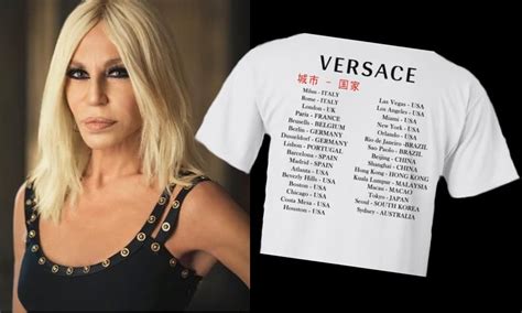 versace camiseta china